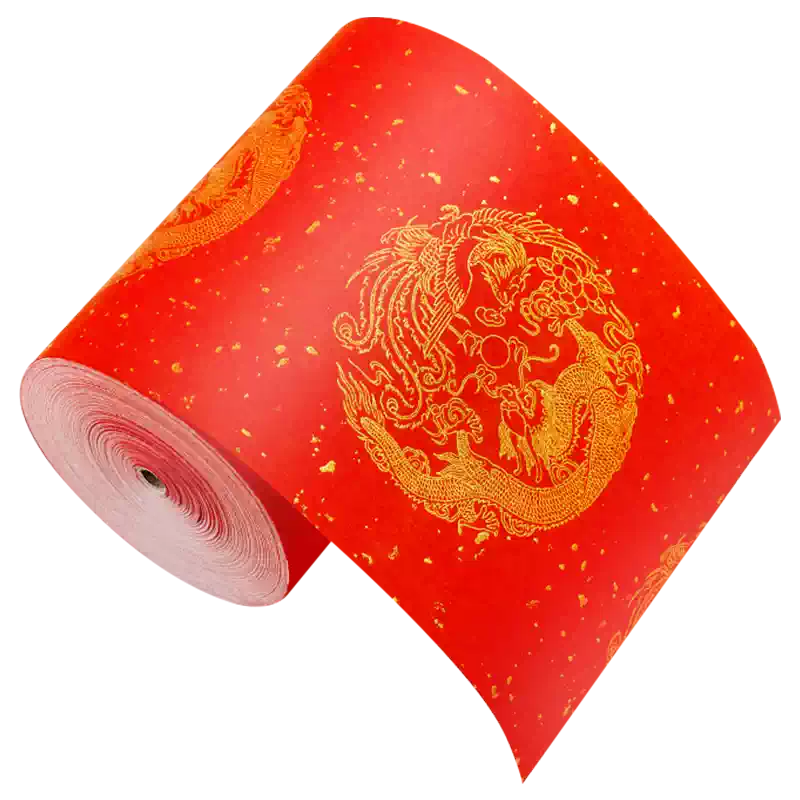 御宝阁温州皮纸桑皮纸长卷宣纸三尺四尺六尺半生熟画纸版画用纸仿古色