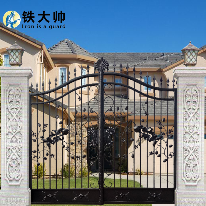 Usd 102 32 European Style Wrought Iron Gate Luxury Villa Portal
