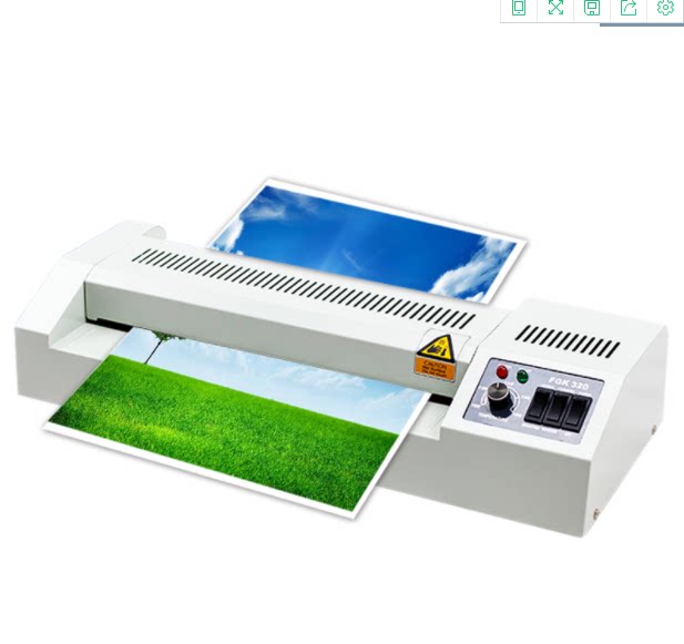 FGK320 Capping Machine Bunda Home Commercial Office Special A3A4 Universal Laminator Laminator