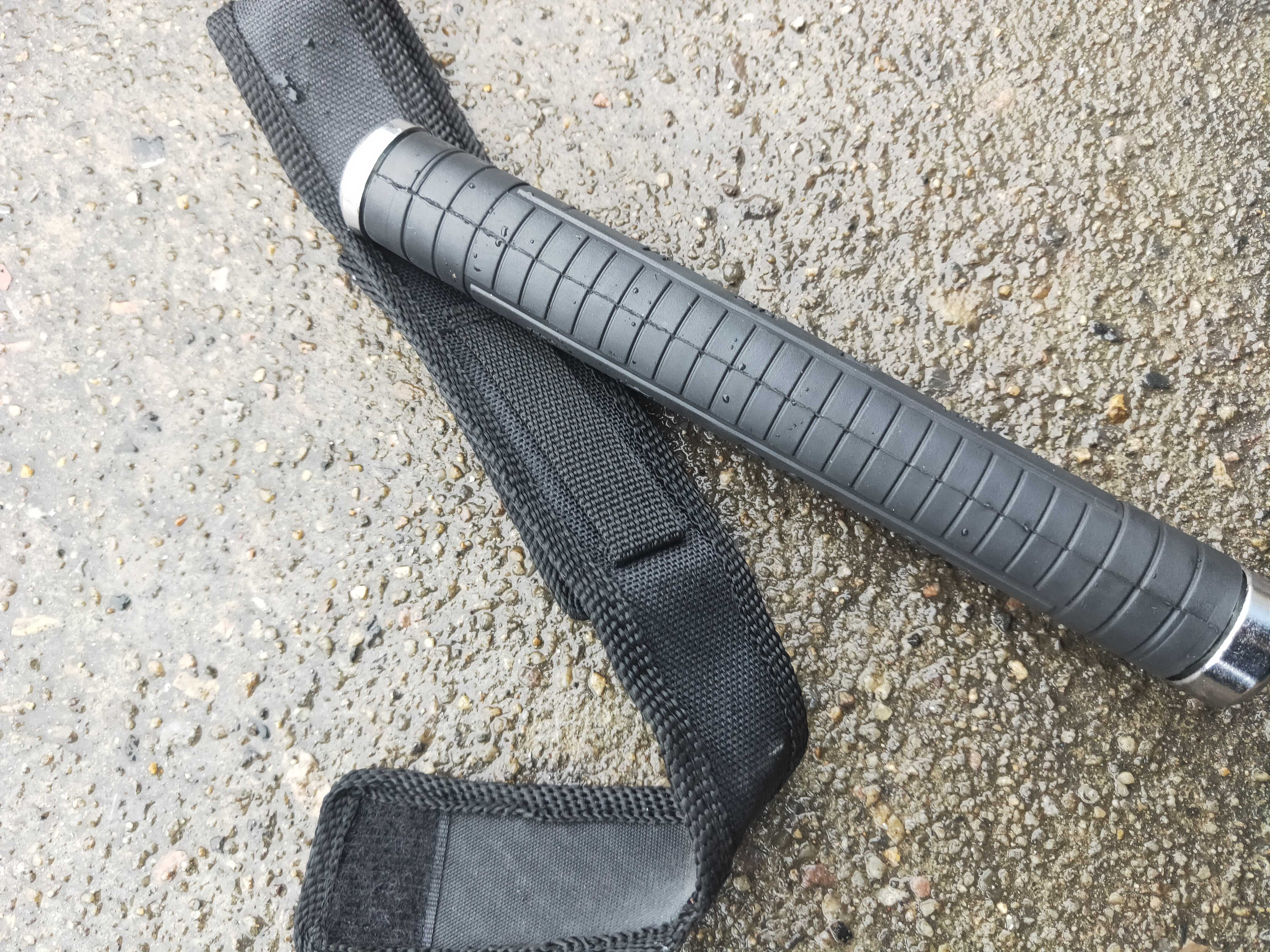 Anti-body thrower three-section thrower car on-board machinery telescopic self-defense legal anti-body portable multifunctional stick shake stick