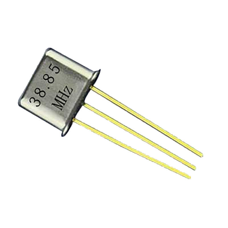 Monolithic crystal filter 38 85M passband ±7 5K impedance 800Ω 2 5pF