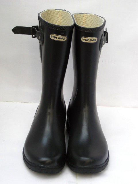 Lady Midcylinder Rain Shoes Outsole Large Card Women's Section Rain Shoes Side Buckle Rubber Shoes Rubber Rain Shoes Fashion Water Shoes Glue Shoes