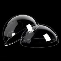 Custom Acrylic Hemisphere Hood organic glass cover Dust Cover Semi-circular transparent lampshade semi-circle Ball Display cover