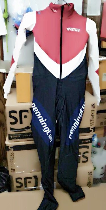 The ice is up to the top of the body.