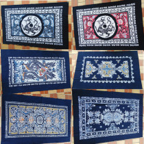 Guizhou batik painting handicraft batik painting batik wall hanging bed sheet Yunnan batik painting batik tablecloth