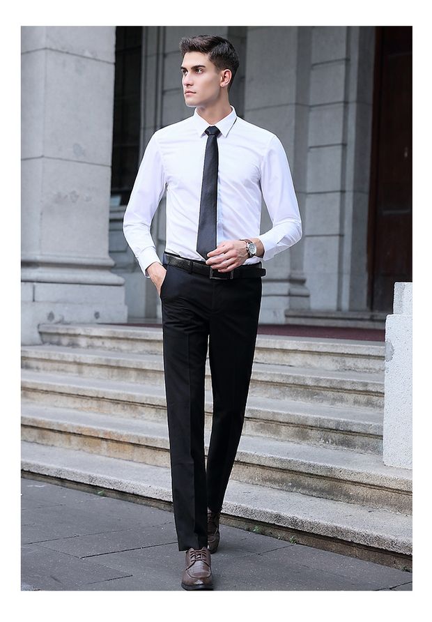 Quần nam mùa thu kinh doanh quần dài Hàn Quốc mặc quần áo nóng miễn phí quần phù hợp với quần mỏng phù hợp với quần dày mẫu quần tây nam đẹp 2021