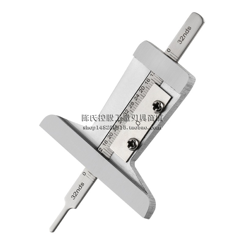 Metric Tire Scale Tire Scale Tire Pattern Depth Measurement Ruler Tire Depth Cruise scale Scale Gauge Caliper Detection Ruler