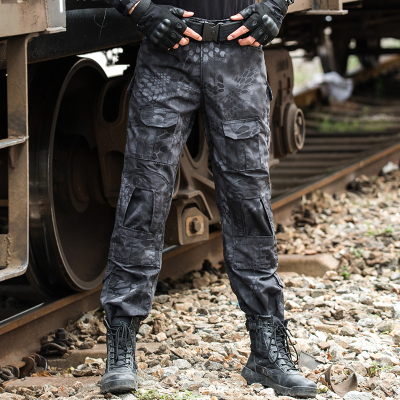 Military Fans Outdoor Python Camouflated Pants Men Combat Tooling Special Soldiers Field Jun Pint G3 All Terrain Beamline Tactical Pants
