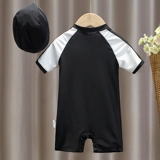 Детский летний быстросохнущий купальник для мальчиков, защита от солнца, 1-3 лет