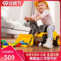 Germany imported BIG excavator toy car children can take people Engineering Car Net Red large excavation truck shovel push soil