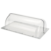 New Lux food transparent dust cover can be clamshell PC bread display basin Cake snack cover set
