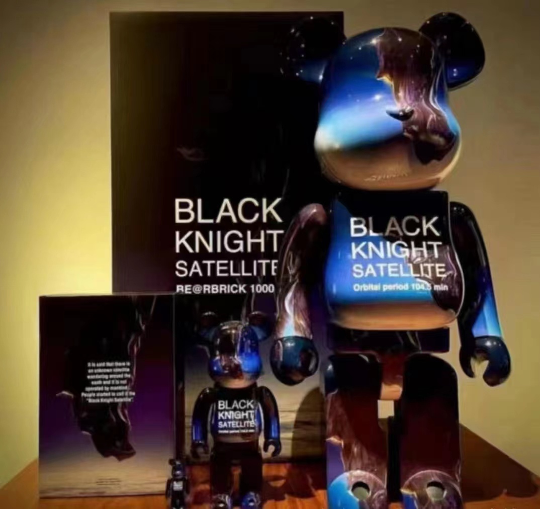 ペコちゃん MEDICOM TOY - BE@RBRICK BLACK KNIGHT SATELLITE 1000%の通販 by よしこ's