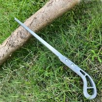 Household wallboard chicken tail saw small manual pull saw hole knife saw gypsum board saw line according to the garden logging multi-function