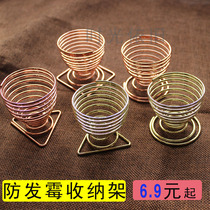 Beauty egg storage shelf Gourd sponge makeup egg puff drying rack Makeup sponge egg rack Anti-mildew bracket