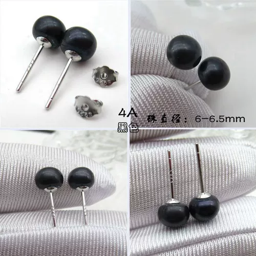 Натуральные универсальные серьги из жемчуга, серебро 925 пробы