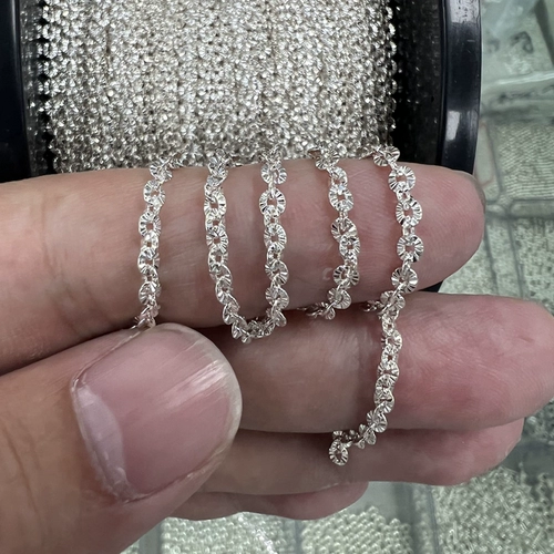 Цепь на солнечной энергии, цепочка, серьги ручной работы, браслет, ожерелье, аксессуар, серебро 925 пробы