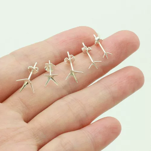 Базовые гипоаллергенные серьги подходит для мужчин и женщин, серебро 925 пробы, простой и элегантный дизайн, серебро 925 пробы