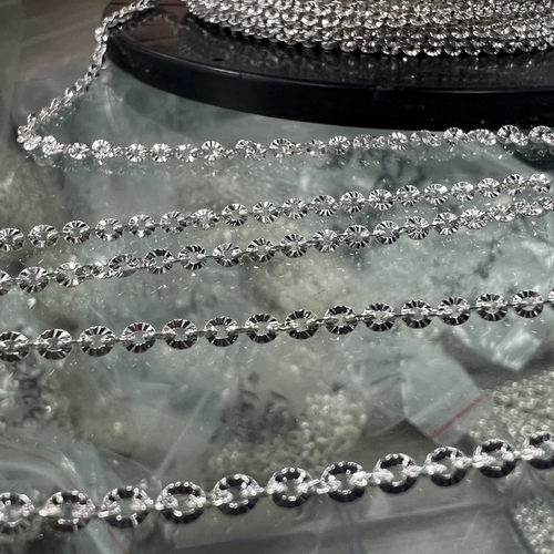 Цепь на солнечной энергии, цепочка, серьги ручной работы, браслет, ожерелье, аксессуар, серебро 925 пробы