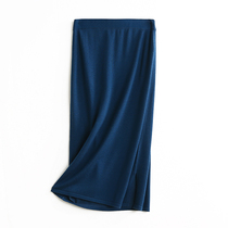 (Cherry) 95 ~ wool fine spinning beautiful noknit half-body dress Spring 2021 New brand discount womens clothing