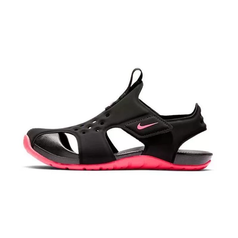 Nike, детские летние сандалии для мужчин и женщин, нескользящая износостойкая пляжная обувь, мягкая подошва