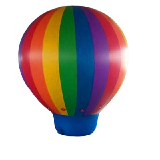 定制网红充气火山热气球气模模型落地升空户外白云朵卡通景区美陈