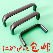Aluminum alloy oval handle internal thread U-shaped chassis industrial handle LS516 handle hole distance 100 114 152