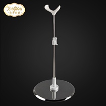 Doll bracket three-point 60cm doll four-point doll BJD SD doll display stand adjustable Universal