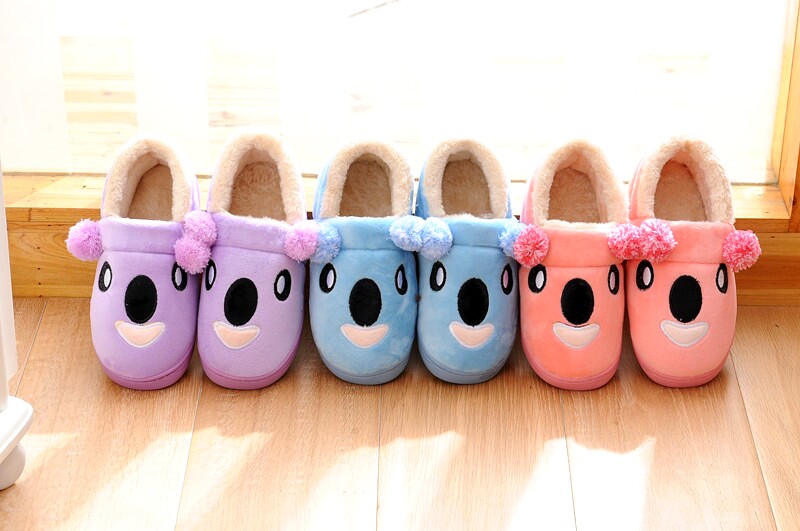 Pantoufles enfants en autre pour hiver - semelle plastique - Ref 1020562 Image 4