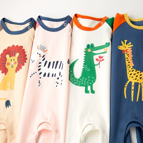 Детский комбинезон, боди для новорожденных, детская летняя тонкая пижама, летняя одежда