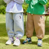 嘟嘟家 Весенние детские осенние демисезонные штаны для мальчиков, детская одежда