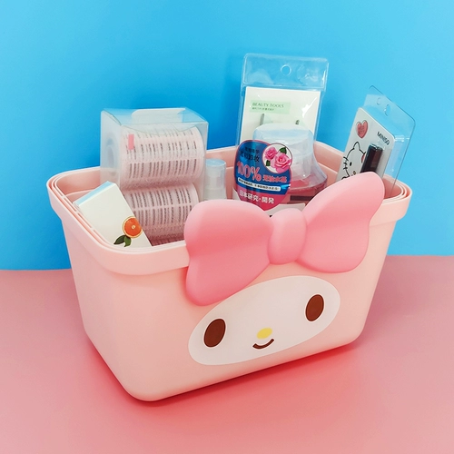 Miniso Famous Sanrio Merlitti Handbane Boske Boske Boske Hellokiity Студенческая корзина для хранения