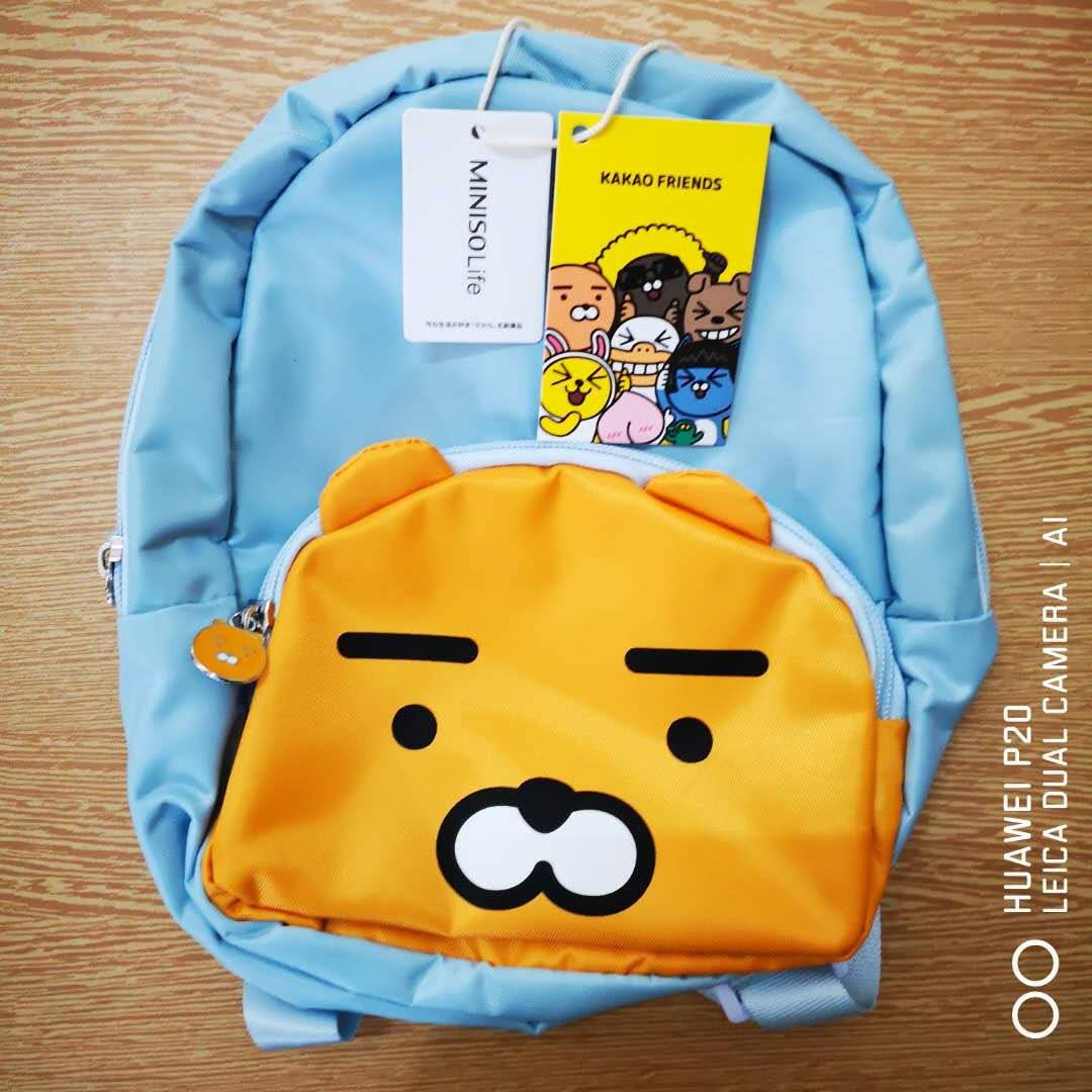 miniso famous product KakaoFriends pocket backpack cute children's casual small backpack trend