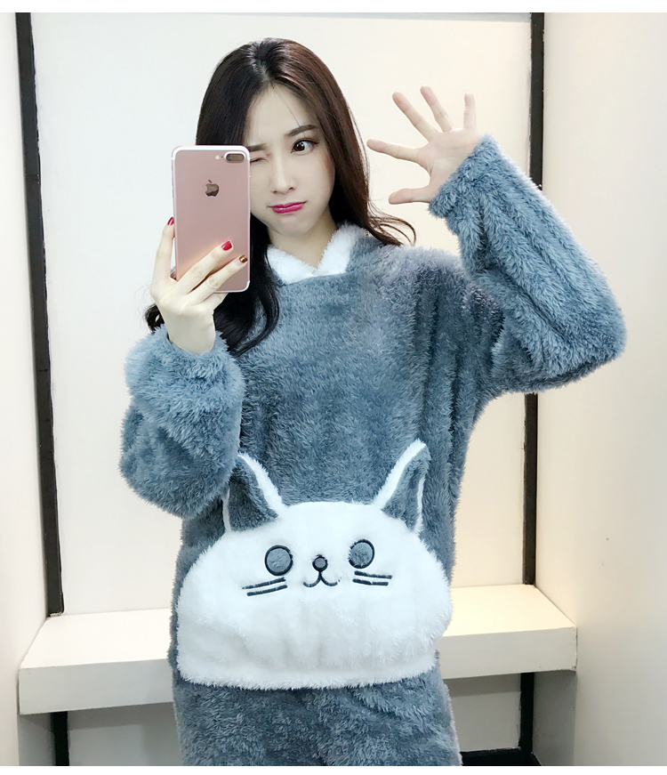 Pyjama pour femme à manches longues - Ref 2995610 Image 12