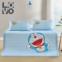 lovo dệt mat mùa hè ghế máy lạnh giường 1.8m 1,5m gấp ba mảnh phim hoạt hình in phần mat - Thảm mùa hè giá chiếu điều hòa thông minh