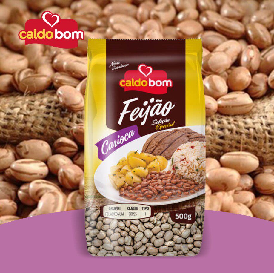 Feijao Carioca Brazil imported beans spotted soy milk flower beans kidney beans grains whole grain beans 500g