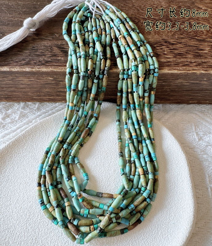 Ancient Turquoise Raw Stone Turquoise Beads Middle Eastern Ancient Turquoise Seed Beads Turquoise DIY Necklace