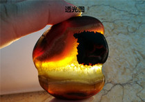 Pattern Agate rough stone hand string Madagascar natural water washed Agate ornaments Seed handle pieces strange stone carving