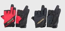 21 SHIMANO SHIMANO fishing gloves GL-123U absorbent quick-dry cut three-finger outdoor sports fishing