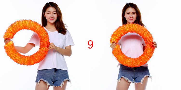 Lễ khai mạc Thế vận hội sẽ bước vào buổi tập thể dục buổi sáng mẫu giáo nhảy Liuyi vòng hoa dây cứng đạo cụ vòng hoa - Khiêu vũ / Thể dục nhịp điệu / Thể dục dụng cụ váy nhảy cha cha cha