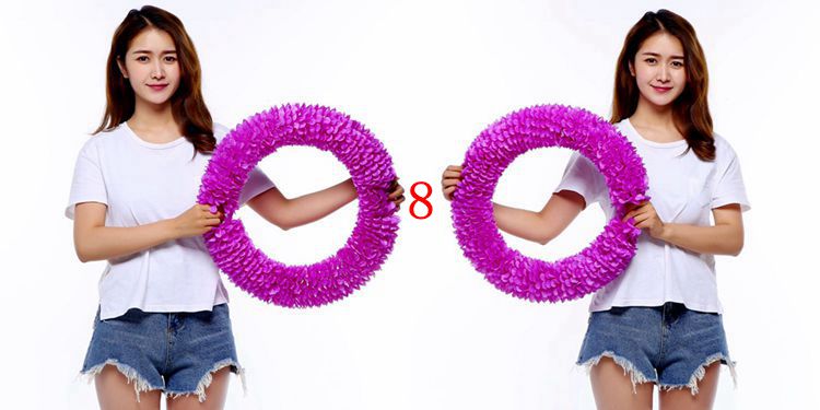 Lễ khai mạc Thế vận hội sẽ bước vào buổi tập thể dục buổi sáng mẫu giáo nhảy Liuyi vòng hoa dây cứng đạo cụ vòng hoa - Khiêu vũ / Thể dục nhịp điệu / Thể dục dụng cụ váy nhảy cha cha cha