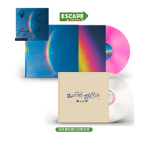 Book 10 4 Pink Transparent Signed Coldplay Moon Music Vinyl Record Coldplay