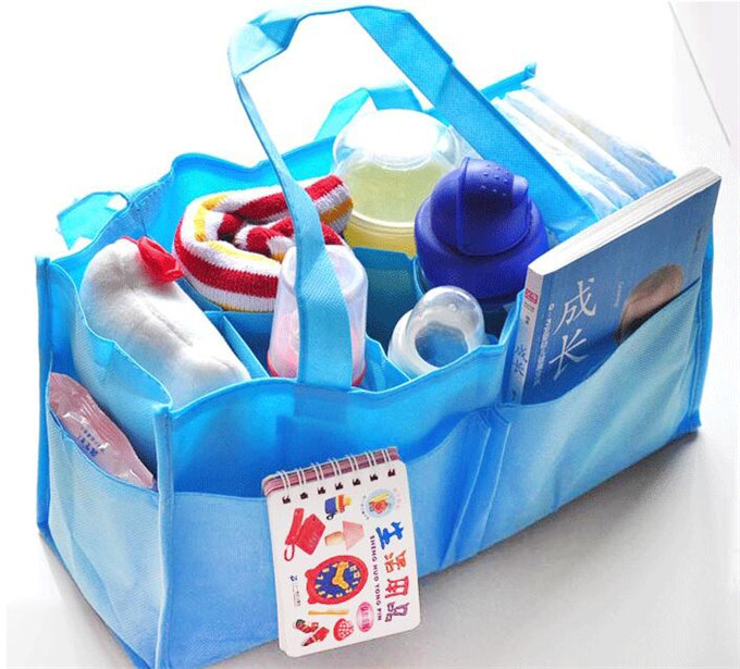 Túi xách tay Mẹ túi xách không dệt túi bên trong đa chức năng 7 lưới tách rời Túi đựng xác mẹ và đồ dùng cho trẻ em - Túi / túi Baby túi đựng đồ ăn 