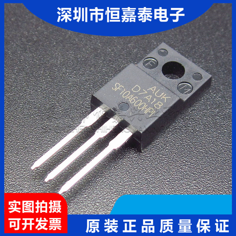 Imported original SF10A600HPI liquid crystal ultra-fast recovery rectifier diode 10A 600V TO-220F