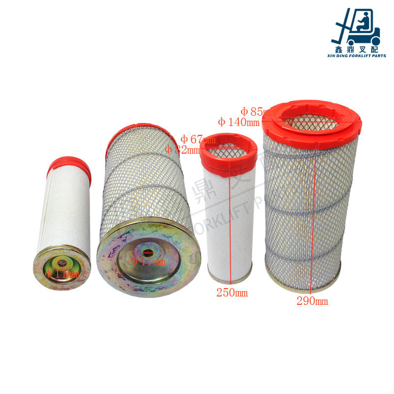 Pile High Machine Accessories Apply Willow Dragon Work K1429 K1430 Air Filter Air Filter Core Air Filter Clear with Neger