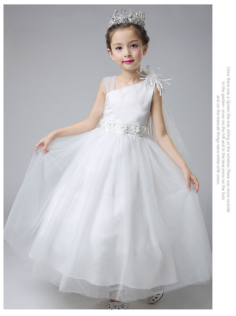 Cô gái công chúa chủ nhà đầm dạ hội cô gái váy cưới váy dài trong trẻ em lớn trang phục piano pettiskirt đầm công chúa cho bé 1 tuoi