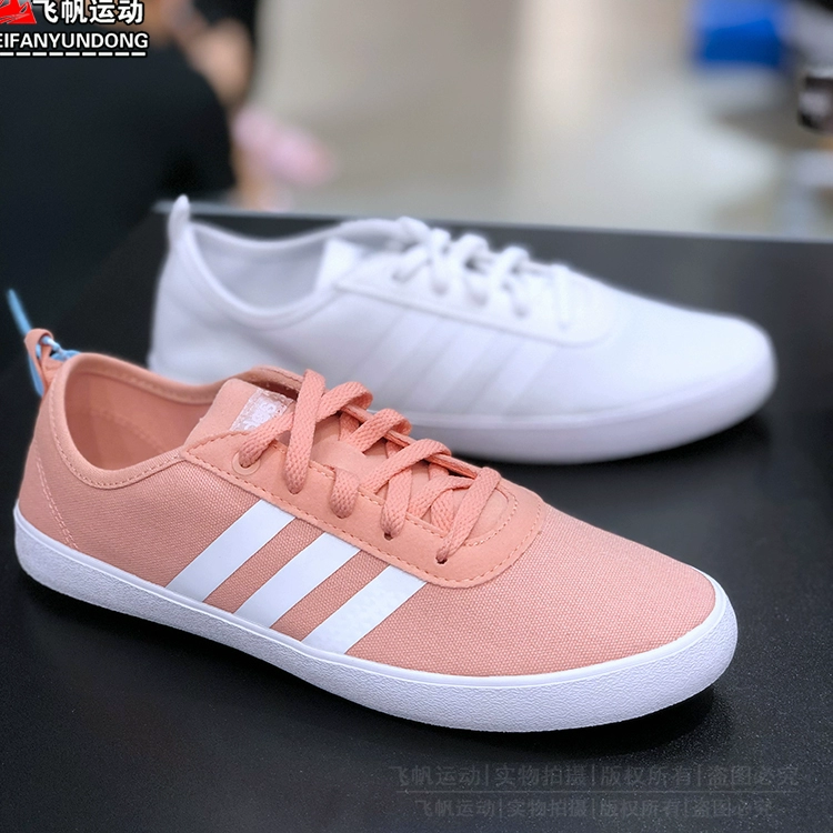 Giày adidas Neo nữ 2020 giày vải mùa hè giày thể thao giản dị màu trắng EE4932 EE4931 - Dép / giày thường