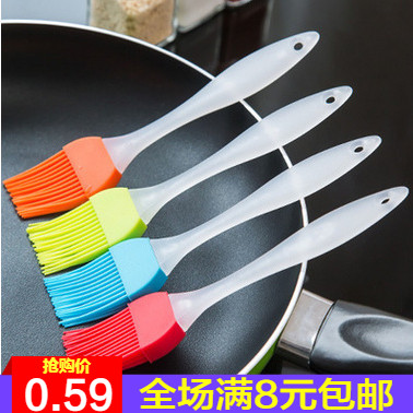 Silicone Oil Brush Kitchen with baking Home Edible High Temperature Resistant Branded Pancake Food Brushed Oil Barbecue Small Brush