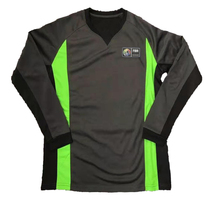 Long sleeve basketball Referees jacket Spring male and female prints dark grey green without referee pants 