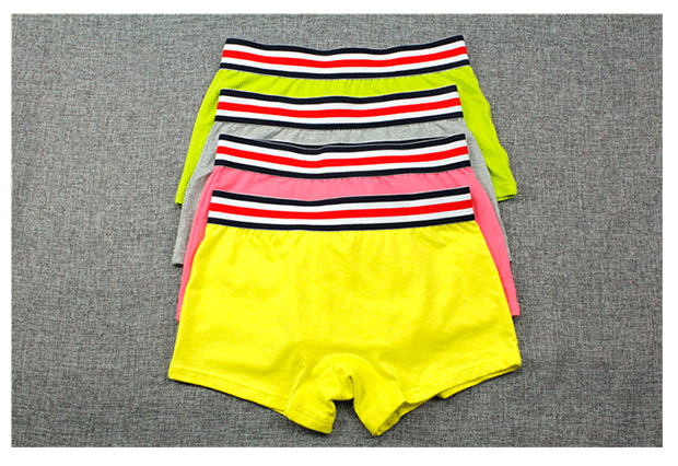 Đẹp trai t đồ lót cặp đôi rắn màu tt nữ tam giác boxer cotton rộng bên trung tính thể thao les eo sup châu Âu do lot nu