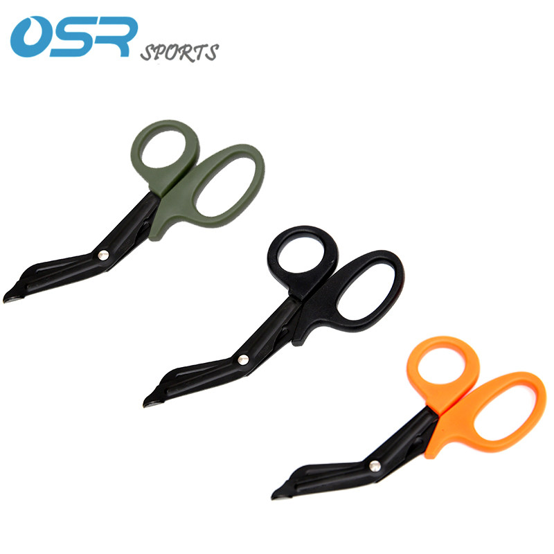 Diving round head leggings knife scissors Underwater cutting rope fishing and hunting secant life-saving stainless steel knife knife cover